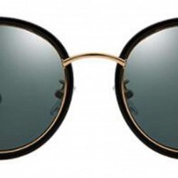 Aviator Men's and women's stainless steel frame sunglasses- classic aviator sunglasses - B - CB18RYE6GAL $48.99