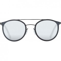 Round Round Polarized Sunglasses for Women Men Small Face Vintage Double Bridge Lightweight Metal Frame - C218R2HCCM6 $11.01