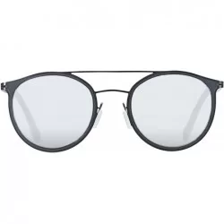 Round Round Polarized Sunglasses for Women Men Small Face Vintage Double Bridge Lightweight Metal Frame - C218R2HCCM6 $28.25