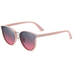 Square Polarized Square Metal Frame Male Sun Glasses fishing Driving Sunglasses Brand NEW Fashion Sunglasses Men - Pink - CL1...
