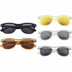 Round Classic Bifocal Sunglasses for Women 5 Pack - 5 Pcs Mix - CP18DW5QOZA $18.68