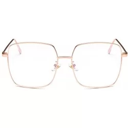 Square Unisex Sunglasses Fashion Gold Grey Drive Holiday Square Non-Polarized UV400 - Pink White - C118RI0TK32 $8.25
