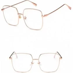 Square Unisex Sunglasses Fashion Gold Grey Drive Holiday Square Non-Polarized UV400 - Pink White - C118RI0TK32 $8.25