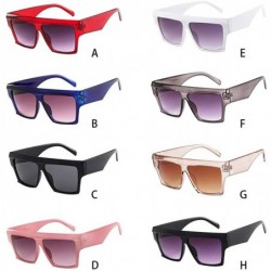 Oval Sunglasses For Women Polarized UV Protection - REYO Fashion Unisex Vintage Big Frame Sunglasses Glasses Eyewear - CH18NW...