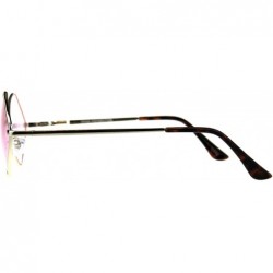 Square Diamond Shape Sunglasses Vintage Indie Fashion Color Lens Spring Hinge - Gold (Pink) - CK18EO4ZDWU $10.52