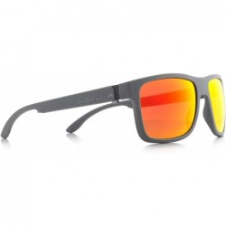 Rectangular Red Bull Wing 1 Polarized Sunglasses Wing1-006P - CS18X5XKR6X $56.83