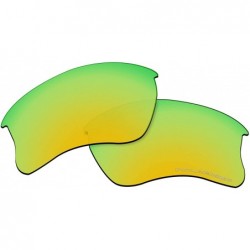 Shield Replacement Lenses Compatible with Flak Jacket XLJ Sunglass - 24k Non-polarized - CO18Q3WI2Q9 $27.05