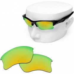 Shield Replacement Lenses Compatible with Flak Jacket XLJ Sunglass - 24k Non-polarized - CO18Q3WI2Q9 $17.08