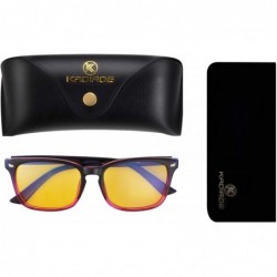 Rectangular HD Night Vision Driving Glasses - Anti Glare - Rainy & Any Weather Safety Sun Glasses For Women& Men Fashion - CD...
