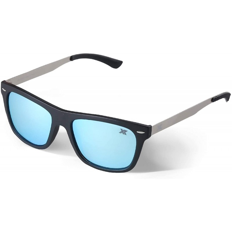 Sport Unisex Polarized Sunglasses Classic Stylish Sun Glasses for Man Women 100% UV Protection - Blue - CM18U0MMUDH $11.86