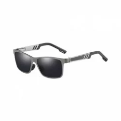 Round Vintage Men Polarized Sunglasses Metal Framework Sun Glasses Gift for Friends - 2 - C1199QHXN6K $30.44