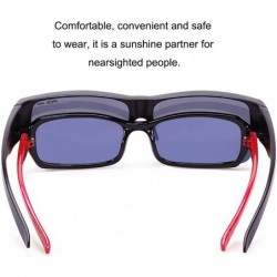 Wrap Driver Goggles Sunglasses Prescription Glasses - Silver - CO18CYLH6DU $24.15