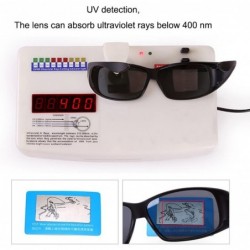 Wrap Driver Goggles Sunglasses Prescription Glasses - Silver - CO18CYLH6DU $24.15