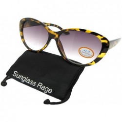 Cat Eye Fashion Cat Eye Full Reading Lens Sunglasses R99 - Lite Tortoise Gray Lenses - CT18G2HNTZ9 $13.30