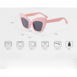 Goggle Fashion Vintage Irregular Big Frame Sunglasses-Retro Eyewear Fashion Ladies Man - C - CO18Q548HO8 $10.65