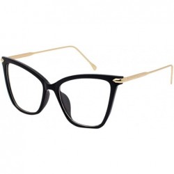 Goggle Polarized Sunglasses For Women Man Butterfly Sunglasses Mirrored Lens Fashion Goggle Eyewear - Black - CC18UL7M270 $9.83