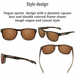 Sport Polarized Sports Sunglasses for men women Baseball Running Cycling Fishing Golf Tr90 ultralight Frame A003 - C418WR5E9Z...