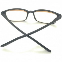 Wayfarer Computer Reading Glasses Reduce Eyestrain-Anti Blue Rays-UV Protection - Black - C318NRMNRAX $8.42