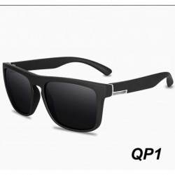 Square 2019 NEW Square Sunglasses Men Polarized Sun Glasses Retro Vintage Goggles Women Fashion UV400 Driving Eyewear - CR199...