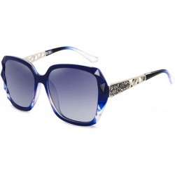 Wrap Oversized Sunglasses for Women Polarized UV Protection Classic Fashion Ladies Shades - CC185K3OKXS $28.86