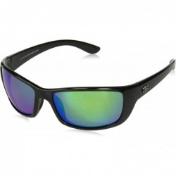 Sport Bimini Original Series Fishing Sunglasses - Men & Women- Polarized for Outdoor Sun Protection - Shiny Black - CA11BV7HZ...