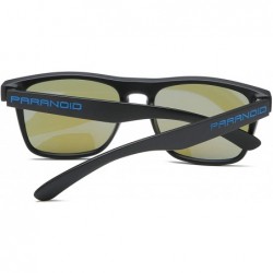 Sport Retro Polarized Sunglasses for Men/Women UV Protection Ultra Light Classic Rectangular Mirrored Sun Glasses P8816 - CF1...