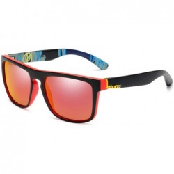 Goggle Men Polarized Sunglasses Driving Sun Glasses for Men Square Sunglass Retro Shades Eyewear - 1 - CG194ORQO89 $21.59