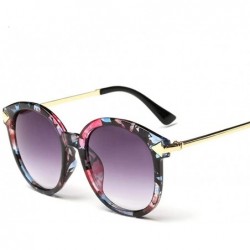 Aviator 2019 New Brand Arrow Sunglasses Women Female Color Film Sun Glasses For Women 6 - 6 - CA18YKT95SQ $8.20