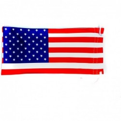 Aviator PATRIOTIC Trendy USA American Flag Print Aviator Sunglsses SILVER - CO12HHZBGE1 $10.00