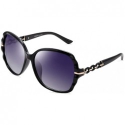 Sport Sunglasses Sunglasses Hipster Driver Driving - Bright Black - CL18WCKKKR2 $61.96