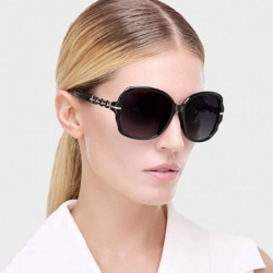 Sport Sunglasses Sunglasses Hipster Driver Driving - Bright Black - CL18WCKKKR2 $61.96