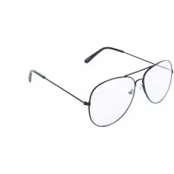 Aviator Classic Air Force Aviator Sunglasses Men Women Fashion Eyewear - Black - CX12O8ZB25U $6.67