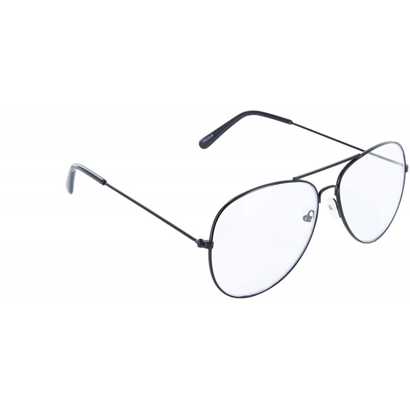 Aviator Classic Air Force Aviator Sunglasses Men Women Fashion Eyewear - Black - CX12O8ZB25U $6.67