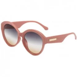 Round Vintage Sunglasses Polarized Windproof - E - CT199OHNA5M $15.43