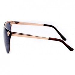 Rimless Rimless Lens Photochromatic Designed In Cateye Shaped All In One Frame - Gold/Black - C51228LAI3N $12.38