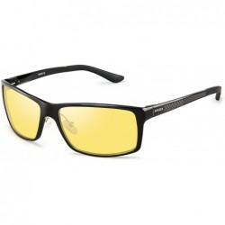 Sport Anti-Glare Polarized Yellow Lens Day & Night Driving Glasses for Men & Women - Yellow-1 - CN18T2HUYHN $21.68