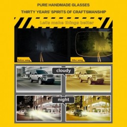 Sport Anti-Glare Polarized Yellow Lens Day & Night Driving Glasses for Men & Women - Yellow-1 - CN18T2HUYHN $21.68