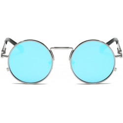 Rectangular Unisex Shades Sunglasse Women Men Fashion Integrated UV Glasses Sun Glasses (G) - C818RQMR5GH $10.70