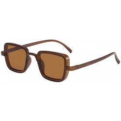 Aviator Men Sunglasses Sports Glasses Sport Sunglasses Ideal for Driving Fishing Cycling Eyewear - B - CW199UU22GT $18.03