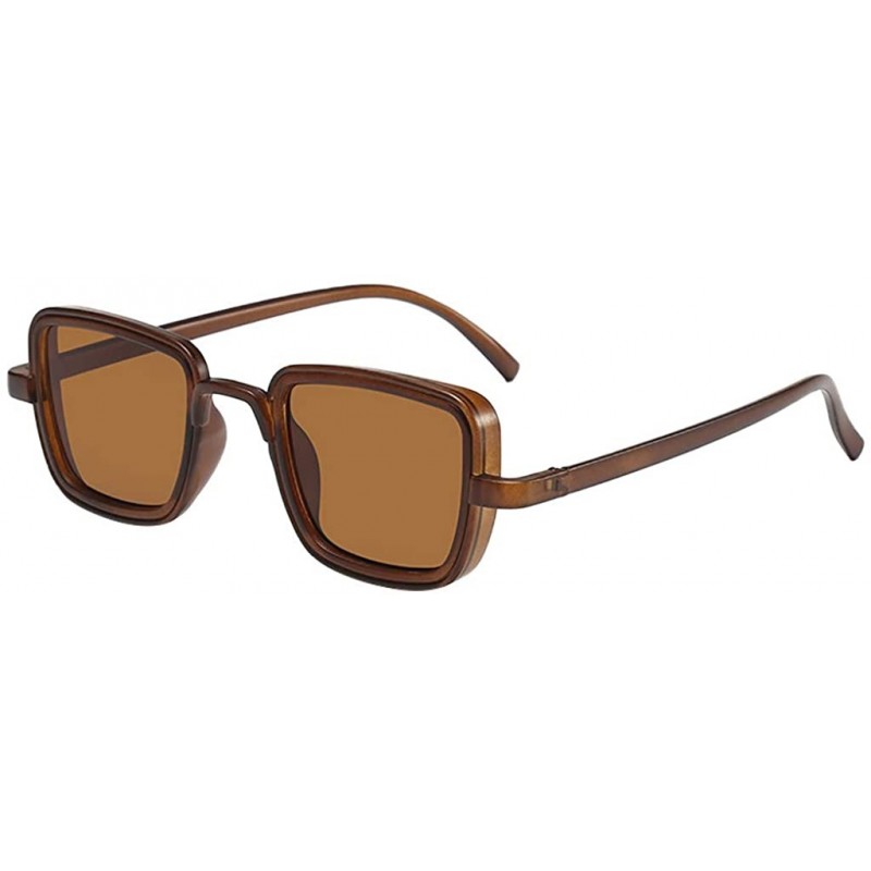 Aviator Men Sunglasses Sports Glasses Sport Sunglasses Ideal for Driving Fishing Cycling Eyewear - B - CW199UU22GT $7.21