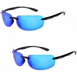 Sport Lovin Polarized Outdoor Reading Sunglasses - Open Road Blue - CM184IDA0NE $38.64