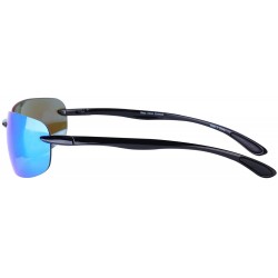 Sport Lovin Polarized Outdoor Reading Sunglasses - Open Road Blue - CM184IDA0NE $38.64