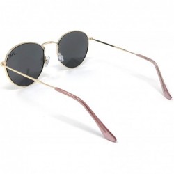 Semi-rimless Unisex Women Men Fashion Sunglasses 100% UV Protection - See Shapes & Colors - Gold - CI18EIWQANL $15.06