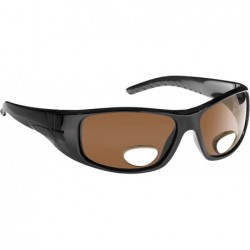 Wrap Polar View-Black Frame-Brown Polarized Lens-Bifocal +3.00 - CY111UVW0VH $49.34