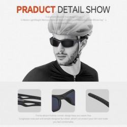 Sport Polarized Sports Sunglasses for Men Women Cycling Running Driving Fishing Golf Baseball Glasses EMS-TR90 Frame - C518O4...