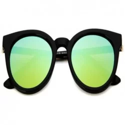 Square Sunglasses Woman Shades Mirror Female Square Sun Glasses for Women Coating Fashion Sunglasses - 1 - C818QYXXOEM $50.57