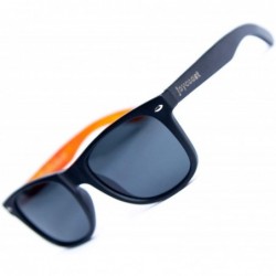 Shield Wooden Sunglasses for Men and Women- Polarized and UV400 - Ultra Lightweight & Comfortable - CM18NS6ZO5U $29.40