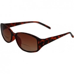 Square Stylish Bifocal Sunglasses - Tortoise - CI11TO9XZT3 $18.45