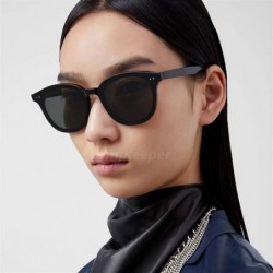 Cat Eye Women Cat Eye Sunglasses Vintage Sun Glasses Female Driving Shades UV400 - C1 Black Grey - CR1902RI745 $10.34