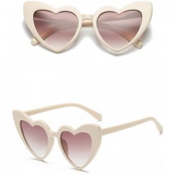 Sport Vintage Peach Heart Sunglasses for Women Classic Designer Style Polarized Anti-UV Classic Sunglasses - G - CU196T6QRYG ...